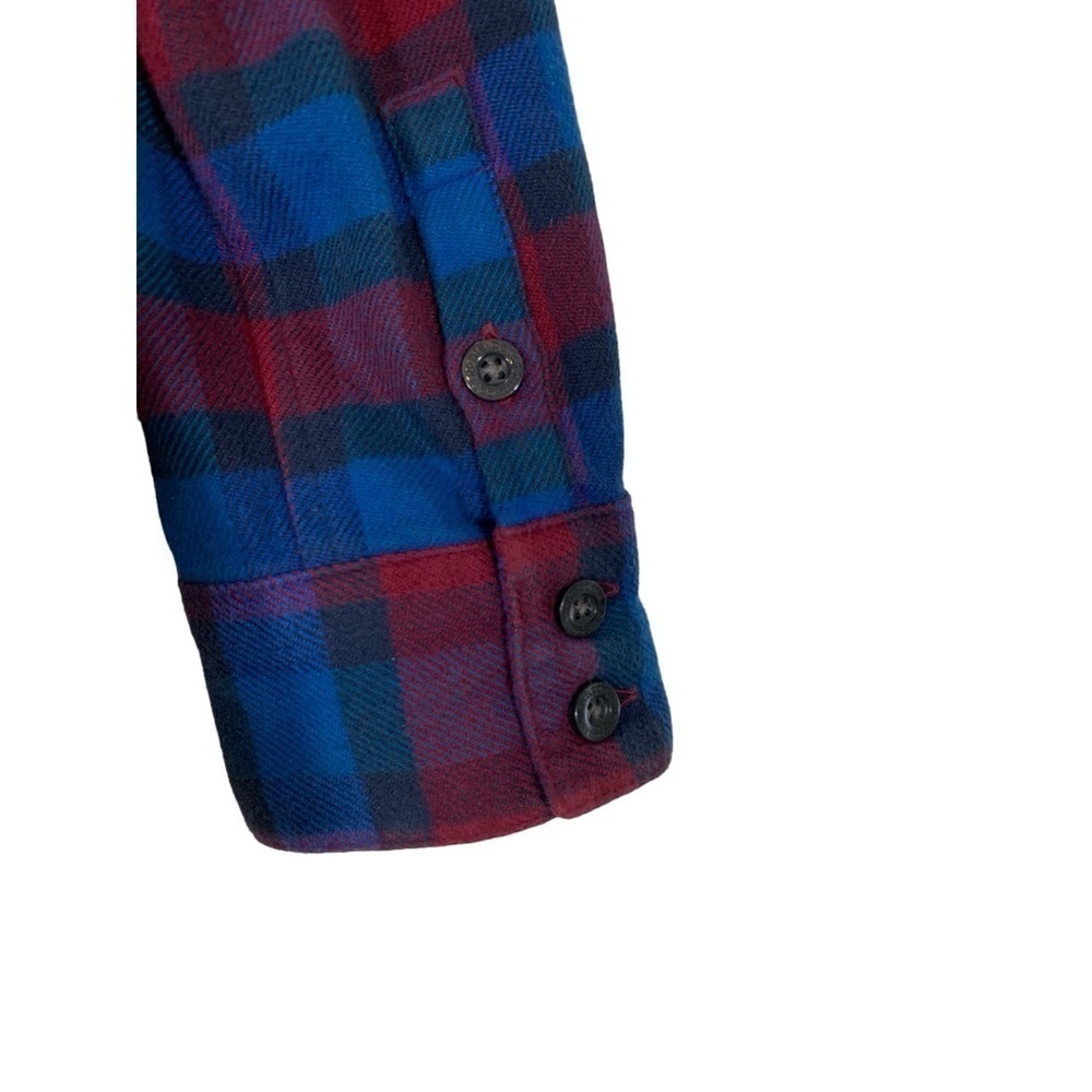 Patagonia Flannel Button Up Shirt Size 2 - Picture 8 of 10